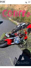 Monster 1200 incidentato telaio ritiro