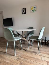 Sedie Sklum effetto velluto