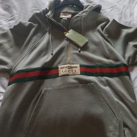 felpa garbata Gucci uomo oversize