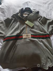 felpa garbata Gucci uomo oversize