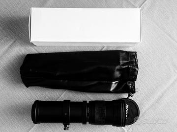 Obiettivo Andoer 420mm f/8.3 – Pari al nuovo