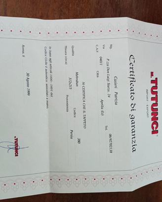 Tappeto