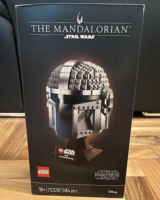 LEGO 75328 Star Wars The Mandalorian Helmet Nuovo