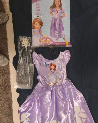Costume di Carnevale principessa Sofia the first