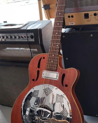 Chitarra Resofonica, dobro Oregon + custodia 