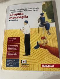 limpida meraviglia, libro di italiano