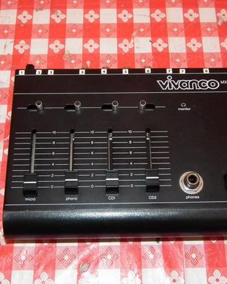 Mixer 4-kanal-audio-mischpult MX510