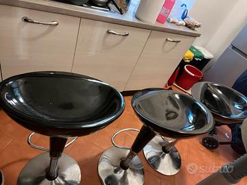 Sgabelli tipo bar stile industriale