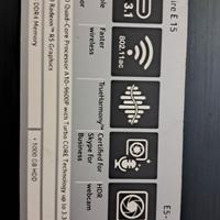 Portatile Acer aspire E15 E5-553-T7ZR 8Gb DDR4 UNT