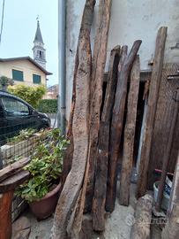 travi antiche in castagno 