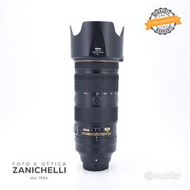 Nikon AF-S 70-200 f/2.8 E FL ED VR Usato (G227)