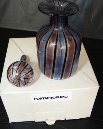 Bottiglia Porta profumo in Vetro Artistico