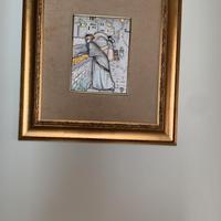 Quadro su Lastra d’Argento – Scena Retrò