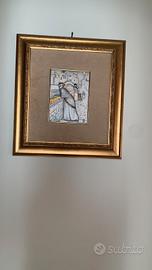 Quadro su Lastra d’Argento – Scena Retrò