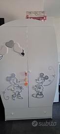 Armadio topolino e minnie unisex