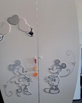 Armadio topolino e minnie unisex