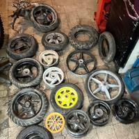 ruote varie in blocco