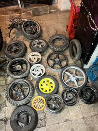 ruote varie in blocco