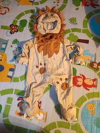 costume carnevale leoncino 2 anni 