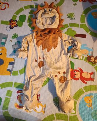 costume carnevale leoncino 2 anni 