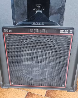 amplificatore FBT 80W