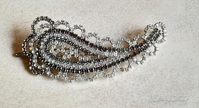 Fermaglio Etro Originale Paisley con Cristalli Swa