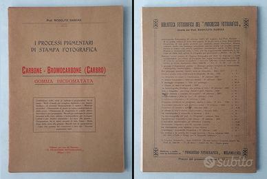 R. NAMIAS "I PROCESSI PIGMENTARI" 1931, COMPLETO