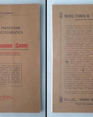 R. NAMIAS "I PROCESSI PIGMENTARI" 1931, COMPLETO
