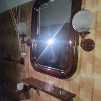 Lampadari bagno+ specchio 