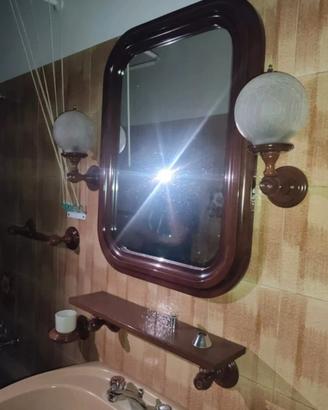 Lampadari bagno+ specchio 