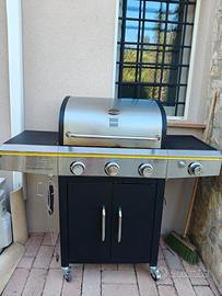 barbecue a gas professionale 