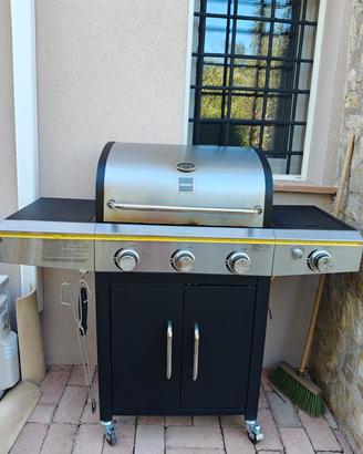barbecue a gas professionale 