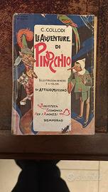 Interessante libro antico pinocchio