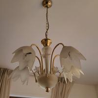 lampadario e lampade comodino