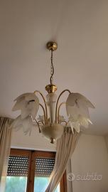 lampadario e lampade comodino