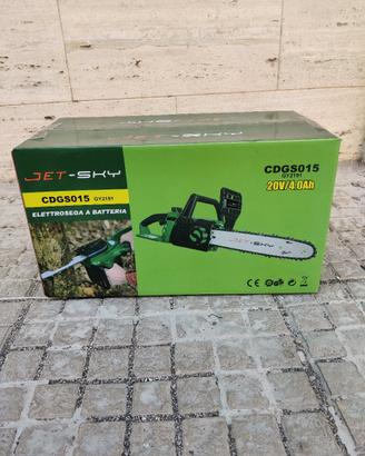 JetSky elettrosega a batteria 20v 4Ah
