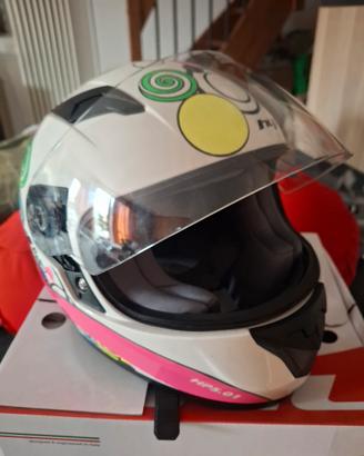 casco moto ragazza/o