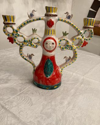 Candelabro ceramica De Simone