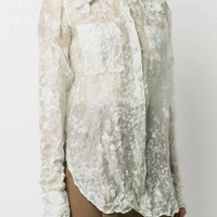 NINA RICCI - Camicia Seta Finita Mano XS - 1,290€