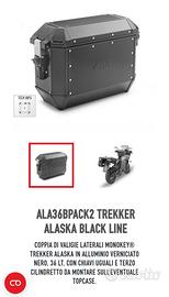 Valigie laterali GIVI Trekker Alaska Black Line