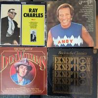 LOTTO 6 VINILI VINTAGE: Ray Charles, Andy Williams