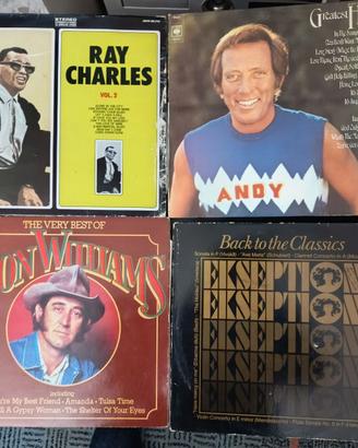 LOTTO 6 VINILI VINTAGE: Ray Charles, Andy Williams