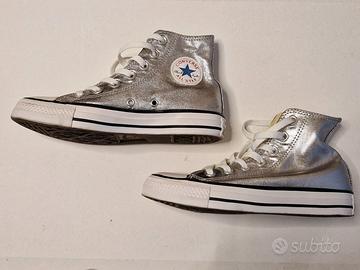 Converse originali, colore argento N.36