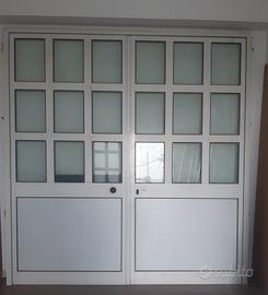 Porta in alluminio x esterno 