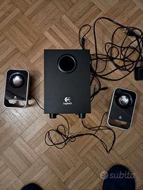 Casse con amplificatore LOGITECH per Computer