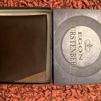 Portafoglio Egon Furstenberg vera pelle leather