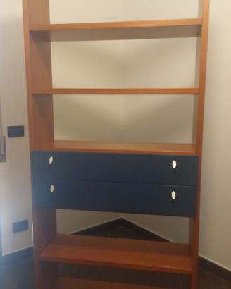 Libreria in legno (ciliegio)