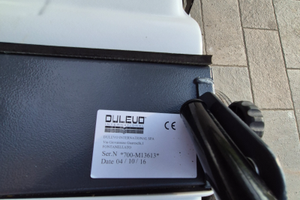 Spazzatrice a spinta marca Dulevo