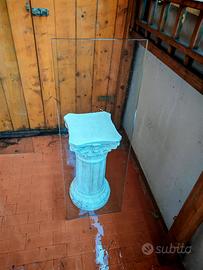 3 mensole vetro temperato