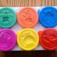 Pasta da modellare in diversi colori